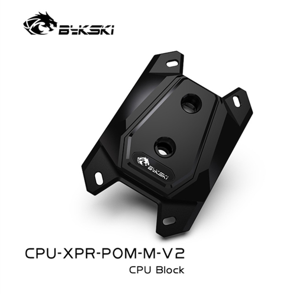 Bykski blok wodny CPU POM czarny dla AMD Ryzen 7/5/3 rano4/3 +/3/2 +/2 FM2 +/2/1 CPU chłodnicy CPU-XPR-POM-M-V2