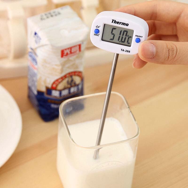 ! Instant Digital Lcd Voedsel Bbq Vlees Chocolade Oven Koken Probe Thermometer Ta-288 Keuken Thermometer Geen Contact Mf