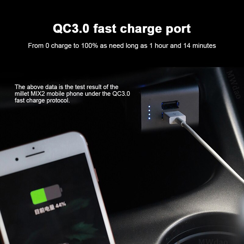 Mwdao Auto Luchtreiniger Voertuig Luchtverfrisser Ionisator Negatieve Ionen Ozon Ozonizer Geur Eliminator Usb Voor Auto Snel Opladen