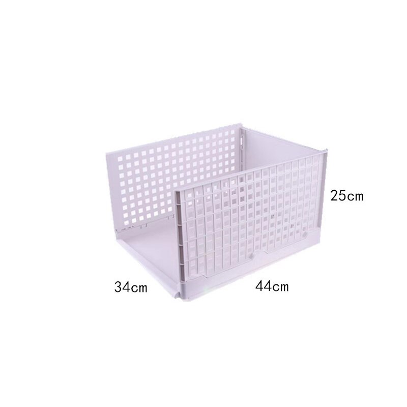 Drawer Wardrobe Storage Rack Folding Stackable Closet Clothes Organizer Multilayer Layered Storage Shelf For Bedroom Kitchen: Folding L