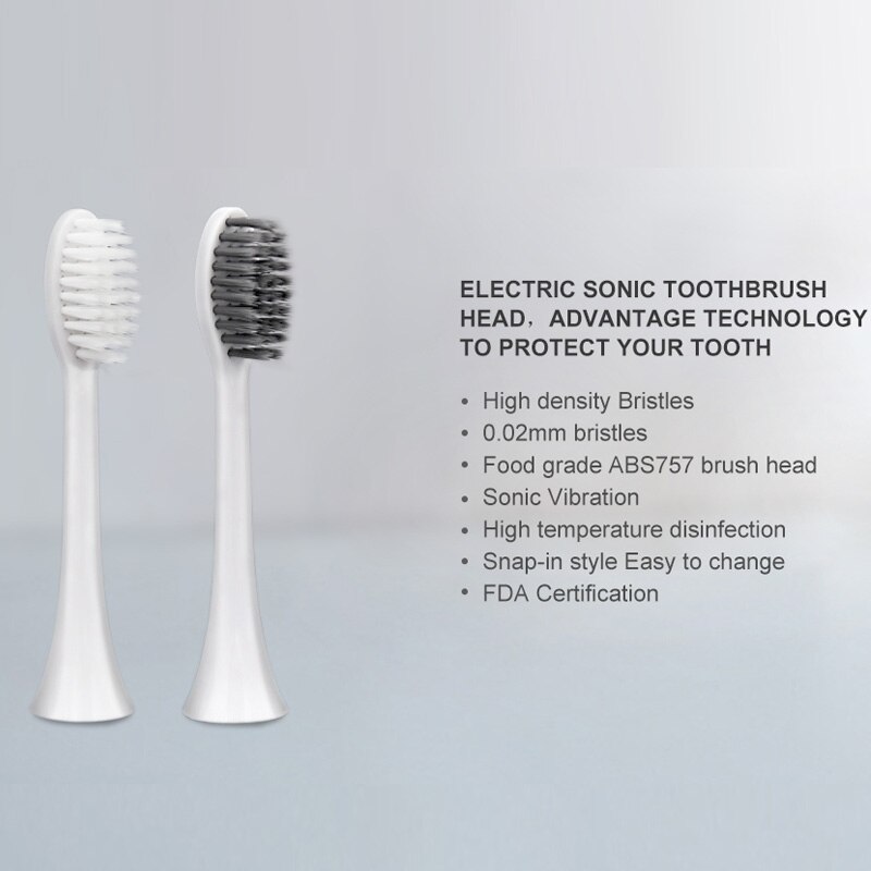 Kiwibird electrc hammasharjan pään vaihto hammasharjan pään bambu-hiiliharjakset hampaiden puhdistus  k3 k5