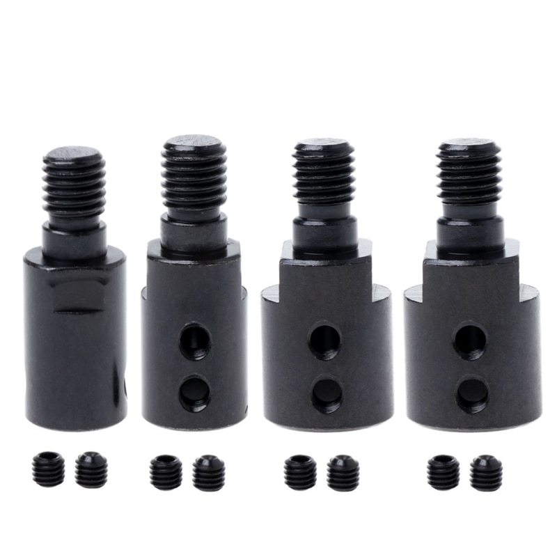 5mm/8mm/10mm/12mm mango M10 Arbor mandril conector adaptador herramienta de corte