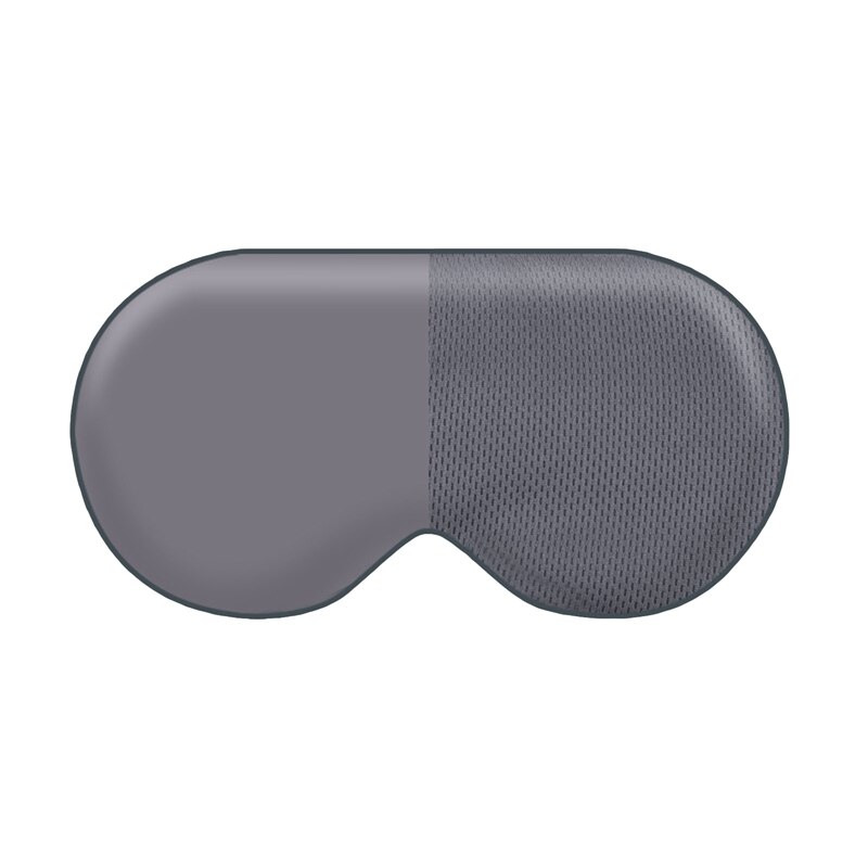 Zijde Dubbele-Side Shading Slaapmasker Slapen Eye Mask Cover Ooglap Blinddoeken Slaapmasker Gezondheid Slaap Shield Licht: GY