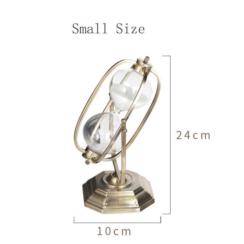 30 / 60 Minute Sand Hourglass Timer Sandglass Countdown Timing Sandglass Sand Clock Timer Nordic Home Decor: small (30Minute)