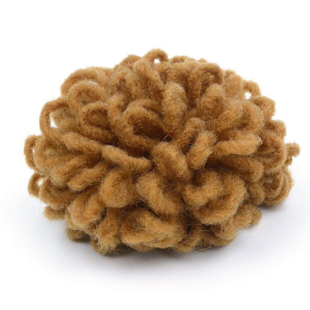 Afro Dreadlocks Puff Ponytail Drawstring Synthetic Chignon Buns Nu Faux Locs Ponytail Short Clip In Hair Extentions For Women: 6