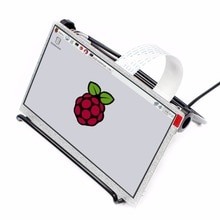 Waveshare 7inch 1024x600 IPS Display for Raspberry Pi DPI interface no Touch TFT LCD with RGB LCD HAT and LCD stand