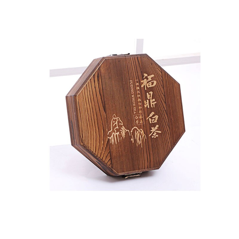 XMT-HOME Grenen Hout Thee Dienblad Voor Puer 357G Houten Opbergdoos Puer Thee Doos 1 Lagen Houten Pallet 1pc