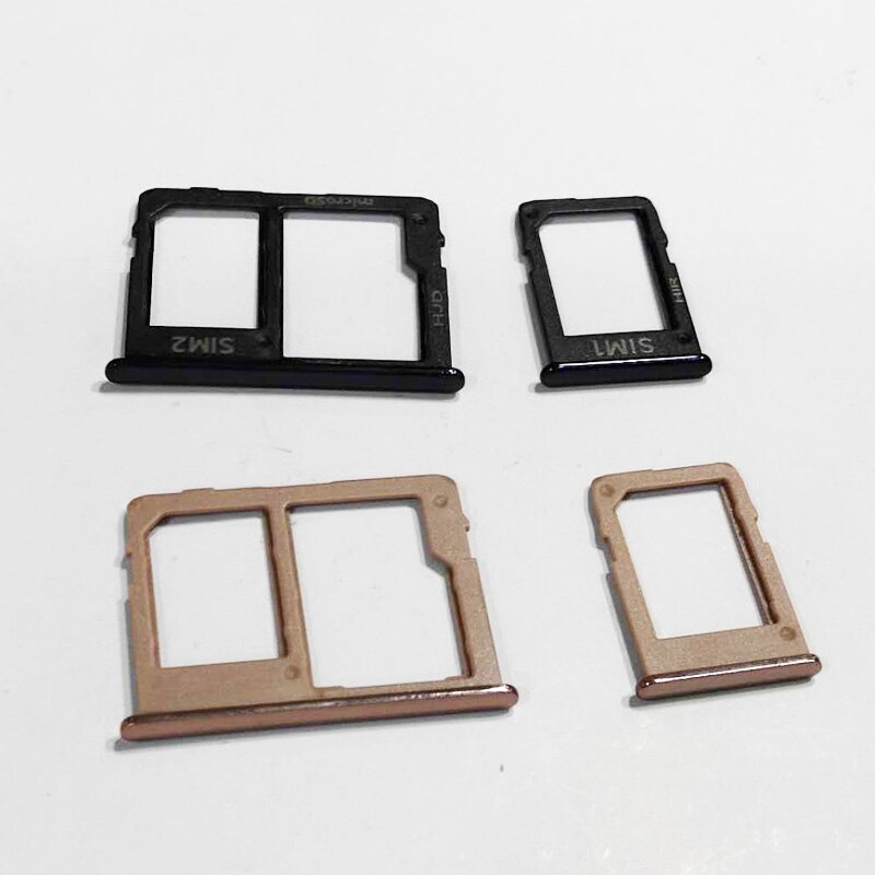 Soporte de ranura para tarjeta SIM para Samsung Galaxy J6 + J610F J6 Plus/J4 + J415F J4 PLUS 6,0 pulgadas, 10 unids/lote