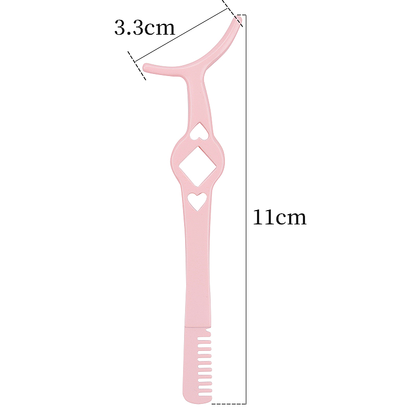 1 pc Beruf elle Wimpern zange mit Kamm pinzette Locken falsche Wimpern Clip kosmetische Augen Frauen Schönheit machen-hoch-Werkzeug
