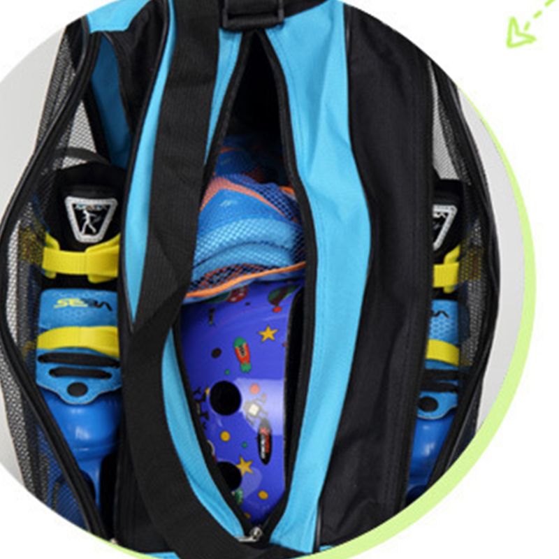 Ijs rolschaatsen schaatsschoenen schouderriem draagtas houder koffer drielaags