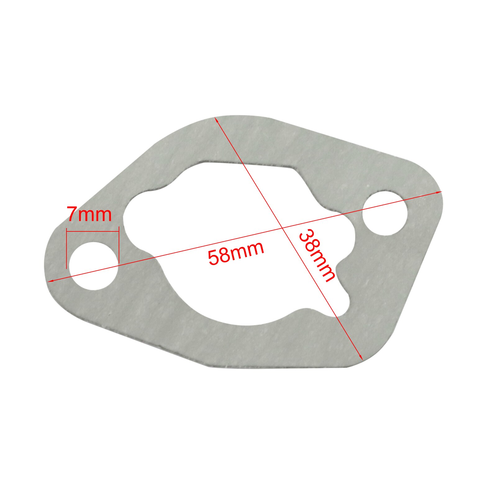 Paquete de 5 juntas de papel de carburador para Honda GX160, GX168, GX200, 5.5HP, 6.5hp, motor 16100-ZH8-W61b
