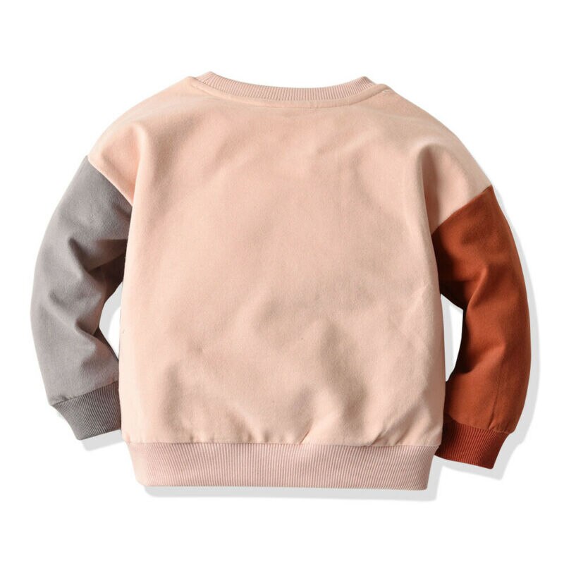 1-5Y Infant Kid Baby Meisje Jongen Sweatshirt Tops Winter Warme Trui Cartoon Auto Tops Outfits Kleding