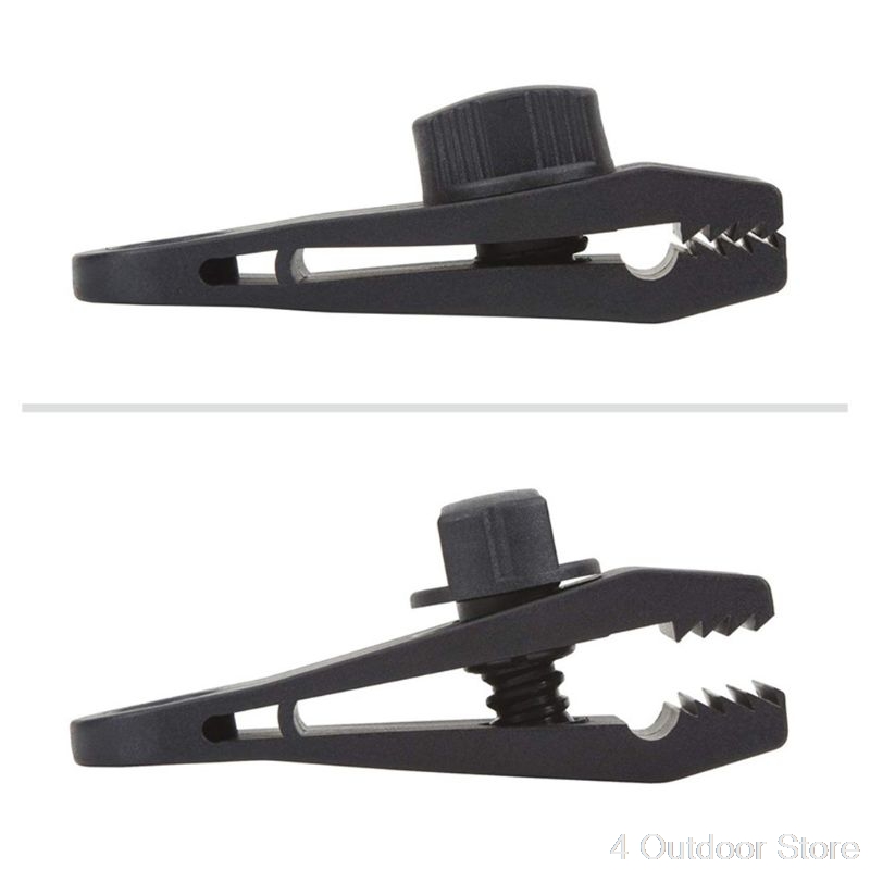 10 pieces tarpaulin clips, heavy duty thumb screw, tarpaulin clamps lock grip tent clamps  jy01 20