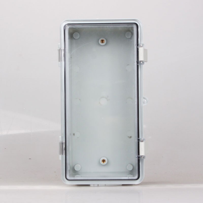 Waterproof Buckle Power Project box ABS plastic electric control box wire connection cable junction box Instrument Enclosure: 200x100x70mm  Clear