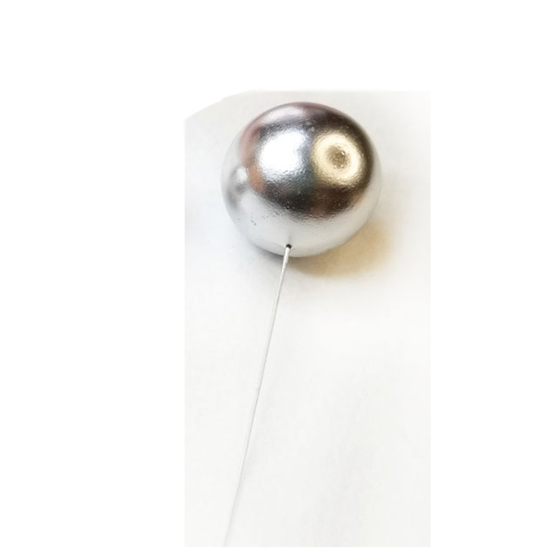 Ball topper Gold silver topper balls for Wedding Birthday Party Cake topper dragon ball Cupcake balls Decoration: Silver / Mixing