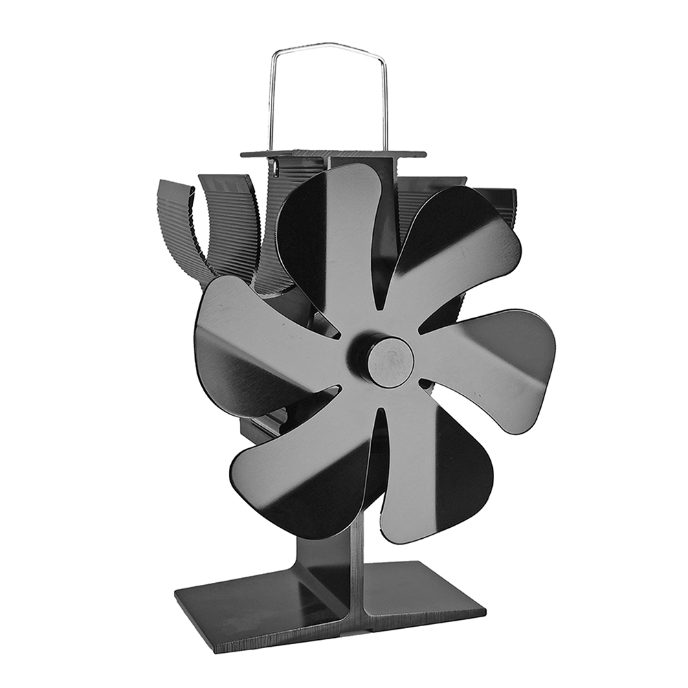 Warmte aangedreven kachelventilator Geen elektriciteit vereist Stille werking Thermische kachelventilatoren voor thuisverwarming Haarden Houtkachel