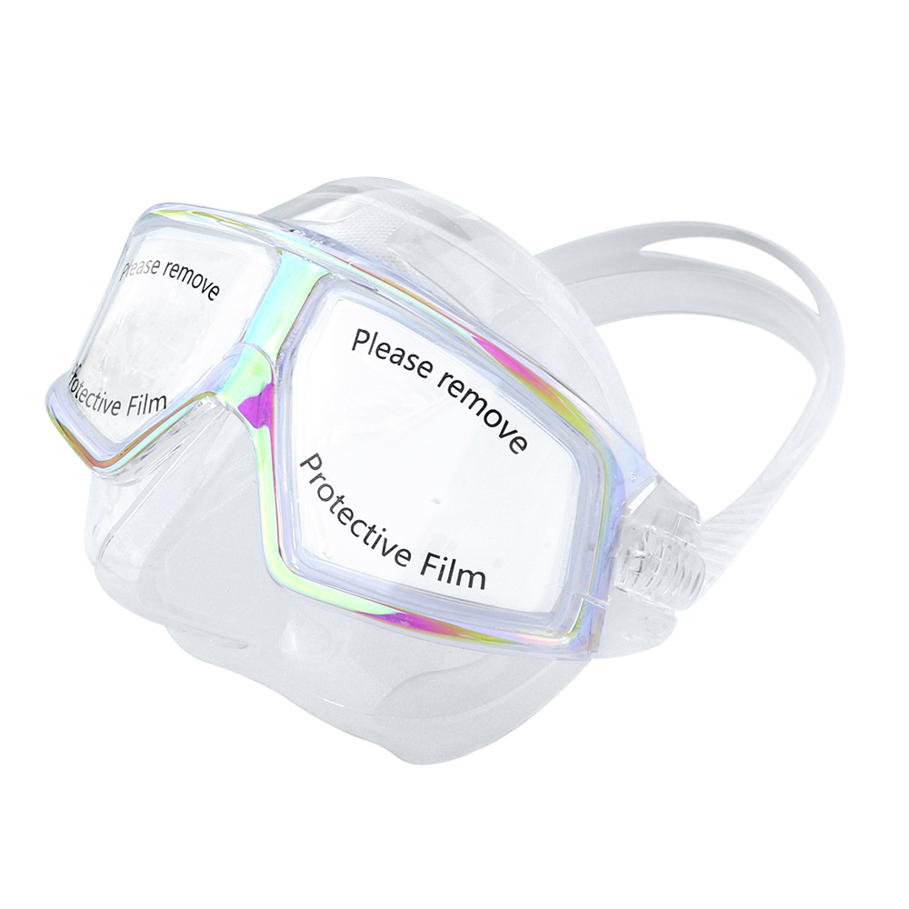 Professionelles Tauchmasken-Set für Erwachsene – HD-Antibeschlag-Linse, UV-Schutz, verstellbare Schnorchel- und Schwimmbrille für Taucher: Dark Grau
