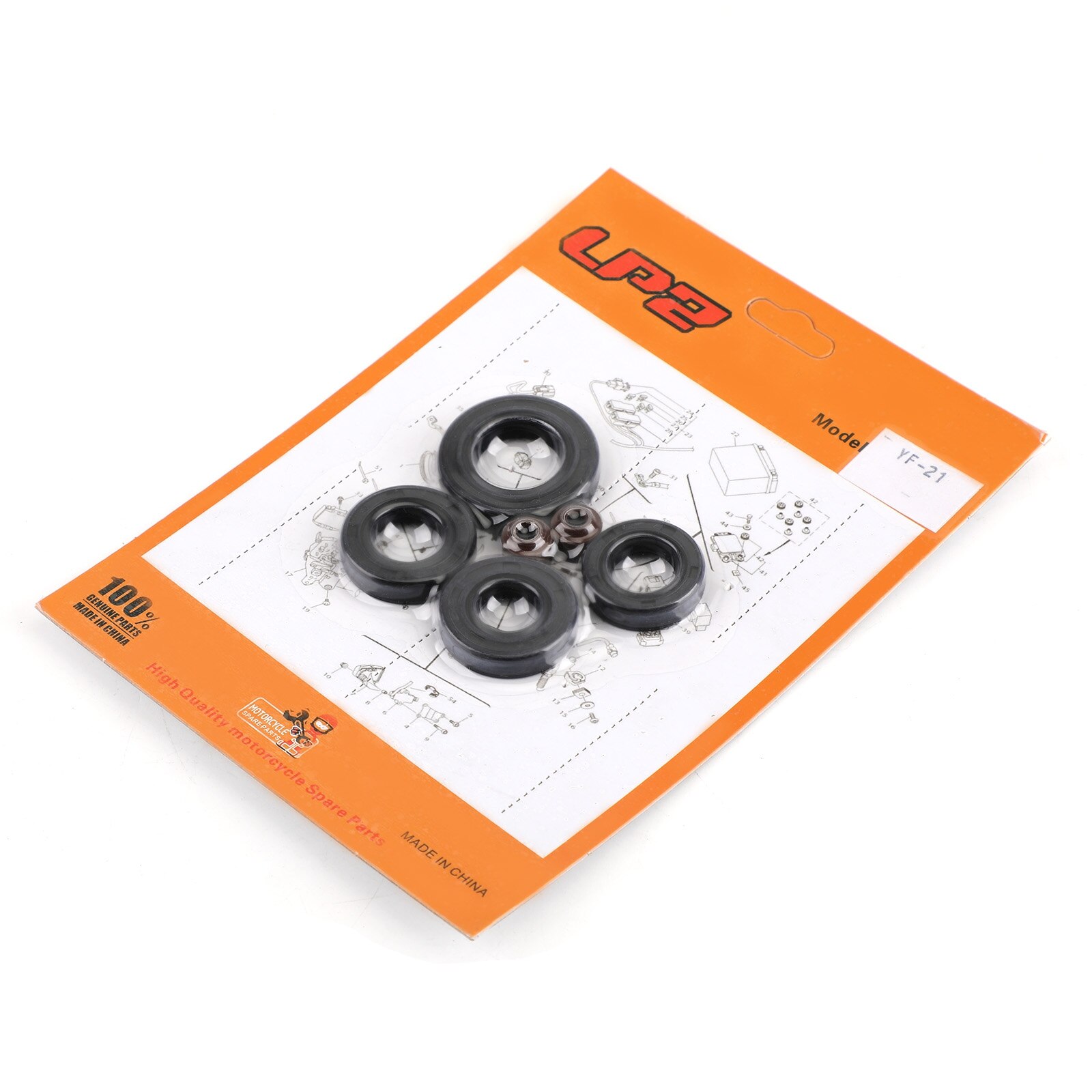 Artudatech Complete Engine Oil Seal Crankcase Kit for Honda 100cc 125cc CB CL SL XL TL125 91201-030-033 Motorcycle Accessories