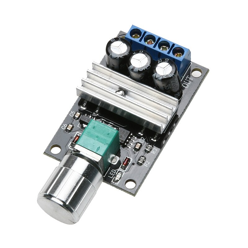 PWM DC moteur régulateur de vitesse 6V 12V 24V 28V 3A commutateur de contrôle de vitesse