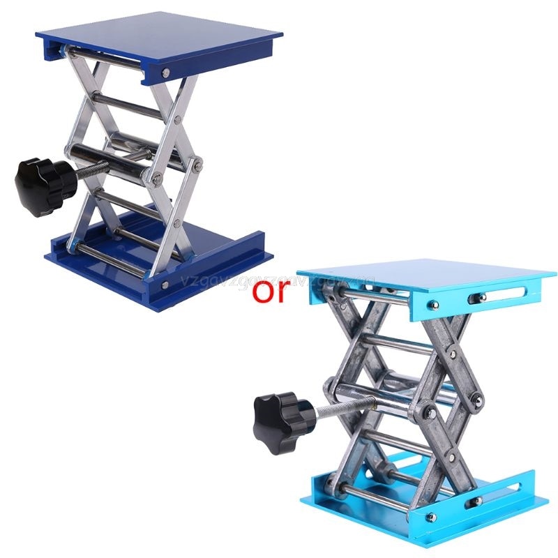 4"x4" Aluminum Router Lift Table Woodworking Engraving Lab Lifting Stand Rack lift platform Au16