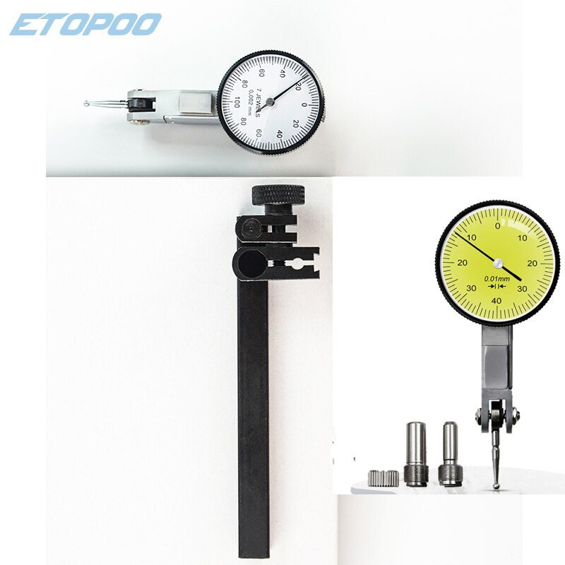 100mm Length Extend Rotating Clamp Digital Dial Height Gauge Lever Dial Test Indicator Connector Holder Arm 9mm Support Stand