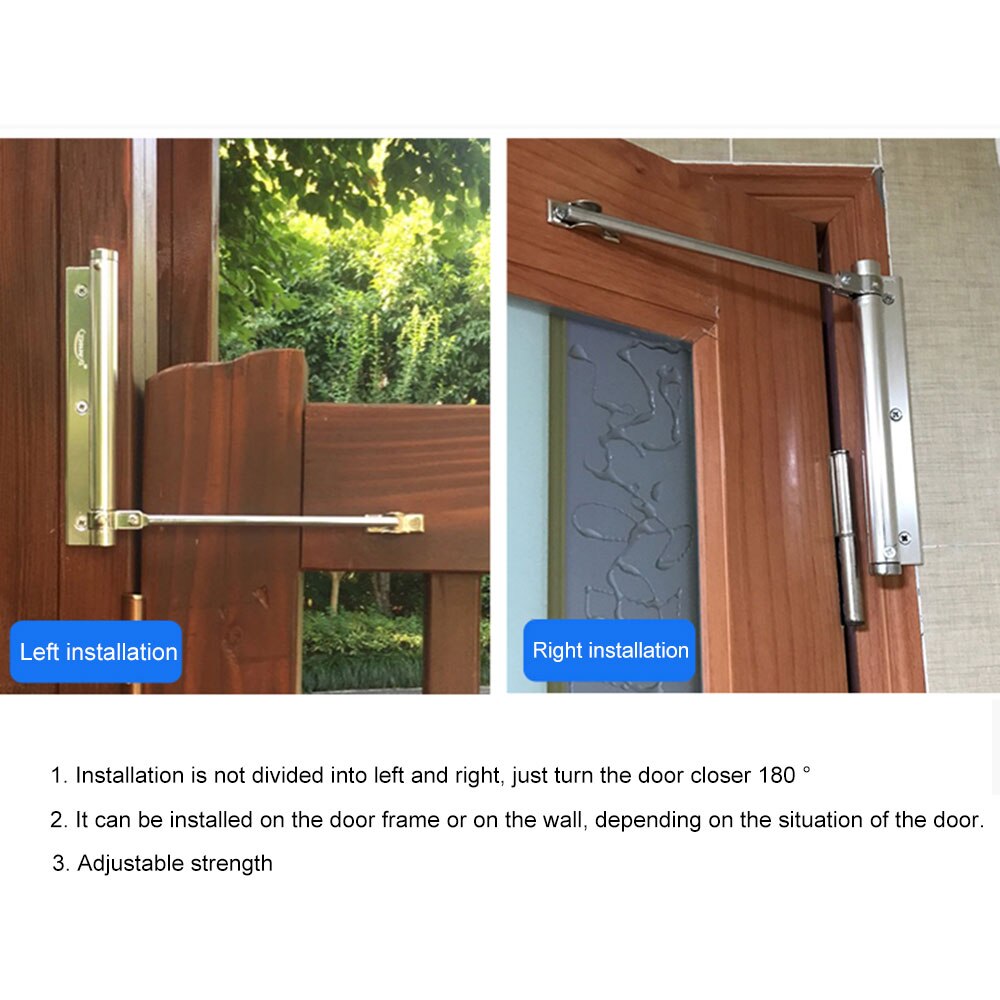 Automatic Door Closers Security System Adjustable Grandado