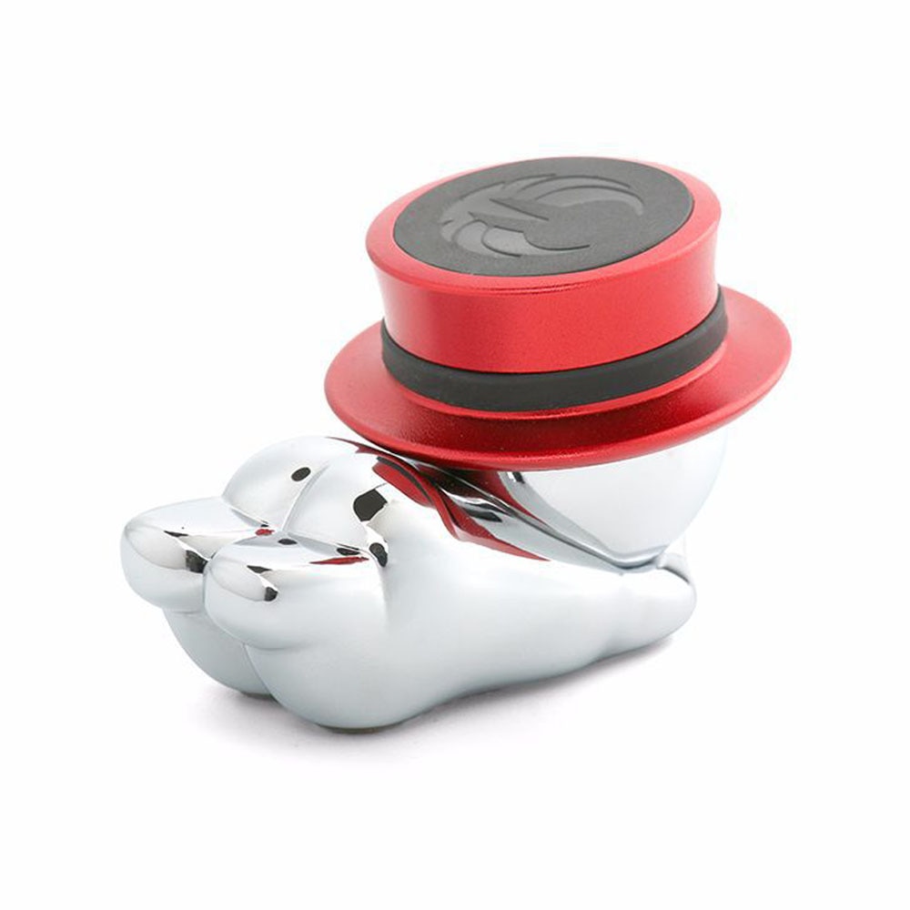 Mobiltelefon tablet stativ magnet bil telefon holdere crazy hat dukke magnetisk telefon holder 360 rotations bil stand mount mobil holder
