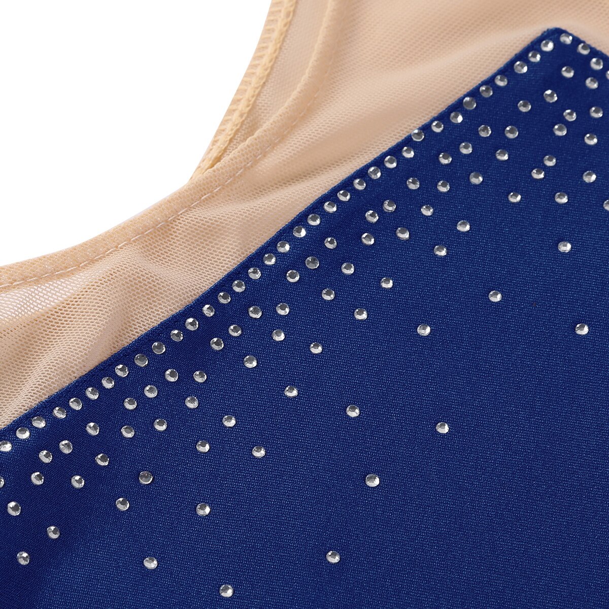 Ballerina Clothes Women Adults Sleeveless Rhinestones Figure Skating Leotards Ballet Dance Dress Competition Gymnastics Leotard