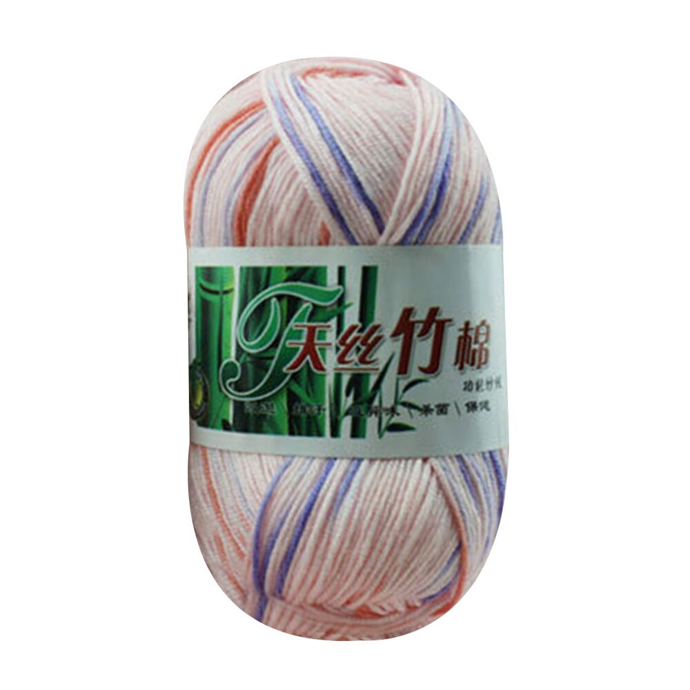 Bamboe Katoenen Garen Zachte Kamgaren Weven Sjaal DIY Draad Breien Handschoen voor Stof voor Handwerk: green