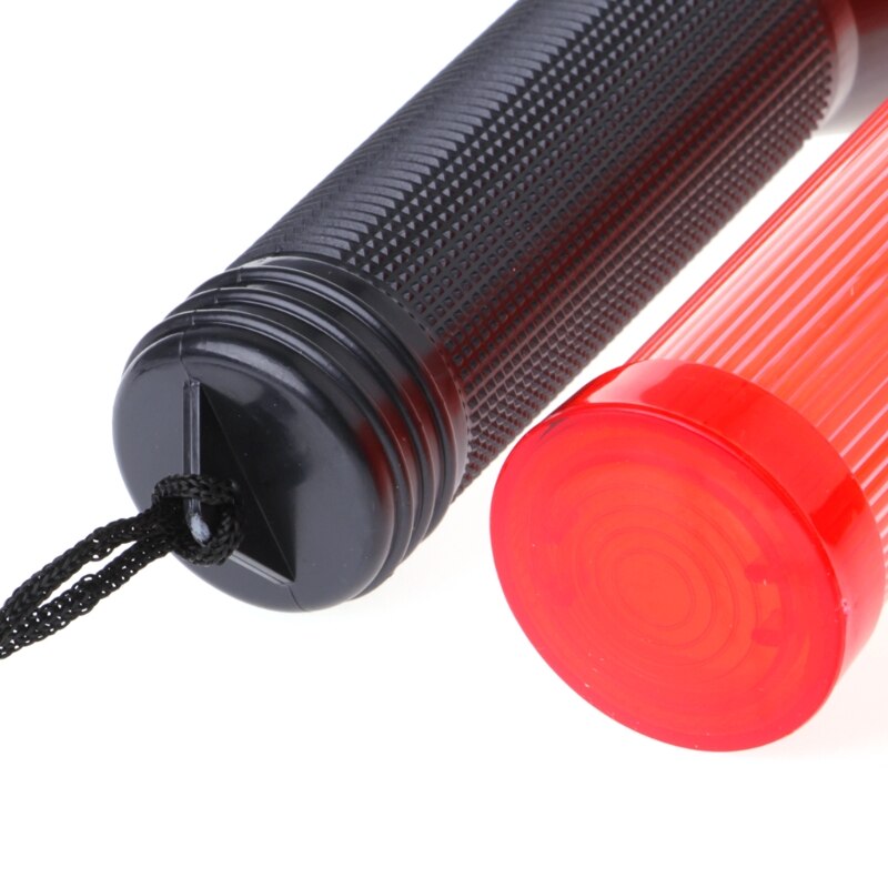 Linterna De Señalización De Tráfico LED - 10 Pulgadas, Recargable, Con Gancho, Para Control De Tráfico O Eventos