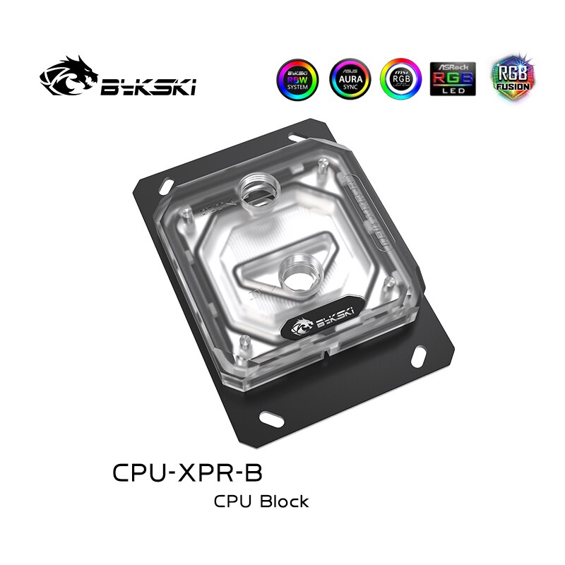 Bykski CPU-XPR-B RBW Led CPU Water Cooling Copper ... – Vicedeal