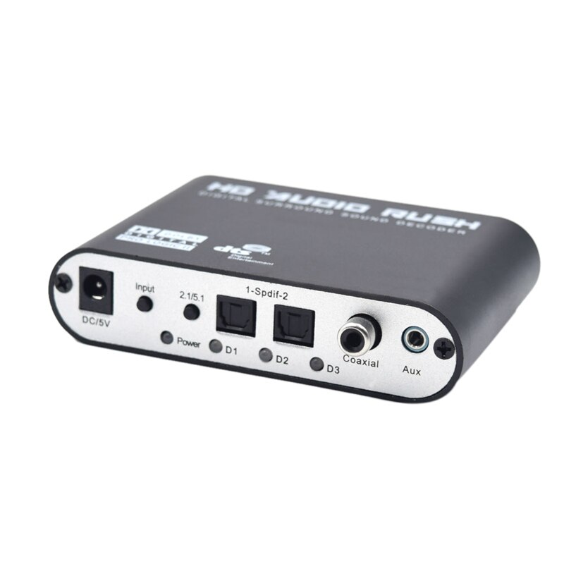 5.1 o -traps dts ac -3 6ch digitale o-converter lpcm  to 5.1 analoge uitgang 2.1 digitale o-decoder voor dvd-pc (eu-stekker): Default Title