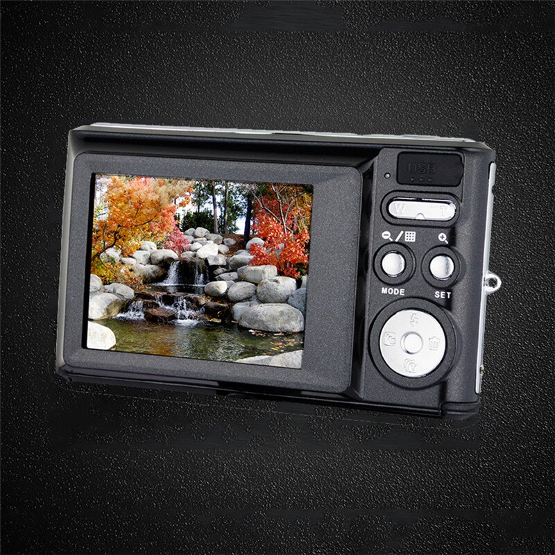 CDC3 2.7 Inch Digital Camera TFT HD Screen 21MP CMOS 5.0MP Anti-shake 1080P Digital Video Camera with 8X Digital Zoom