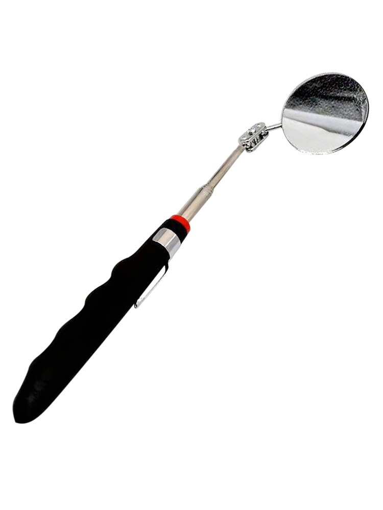 LED Telescoping Inspection Mirror Magnet Round Mirror Square Mirror Inspection Tool For Check The Condition Of The Custody
