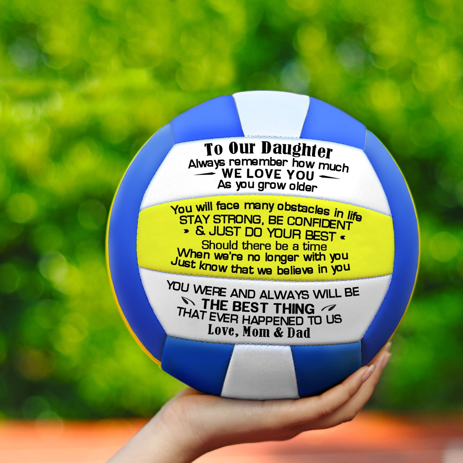 Beste Für Zu Geliebten Tochter Papa und Mutter zu Meinem Tochter Weiche Volleyball Professionelle Ausbildung Wettbewerb Ball: Ursprünglich Titel