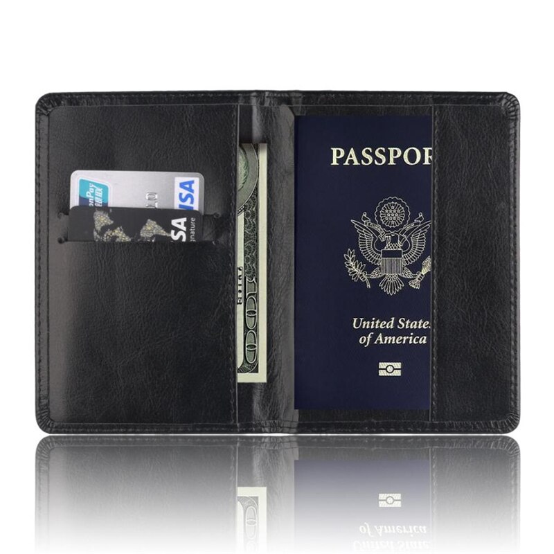 Kaarthouder Portemonnee Multifunctionele Tas Cover Op De Paspoorthouder Protector Wallet Visitekaartje Zachte Paspoort Cover O0518 #30