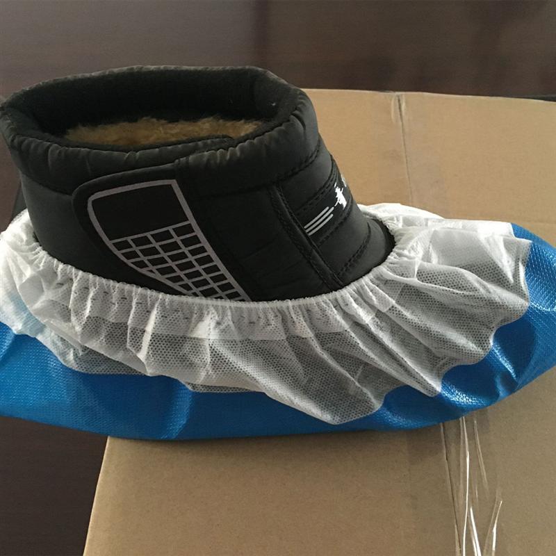 Housse de chaussures jetable | Épaisse, non tissée de 100 pièces, housse de protection anti-poussière pour sol de maison