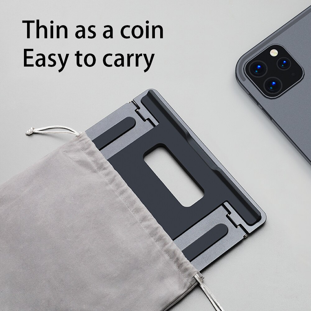 Tablet Stand Aluminum Desktop Adjustable Stand Foldable Phone Holder For iPad Pro 12.9 11 Air Mini Drawing Monitor