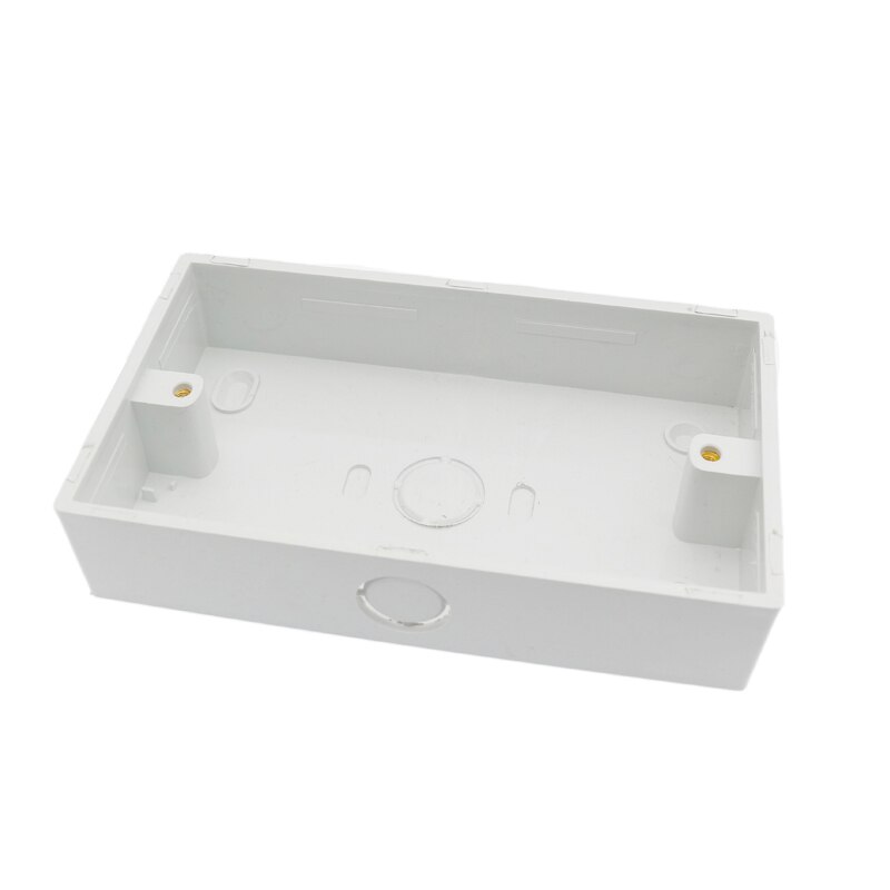 Caja de instalación externa de 146mm x 86mm, caja de conexiones externas, caja de instalación de superficie, caja exterior para enchufe de interruptor, tipo 146: Default Title