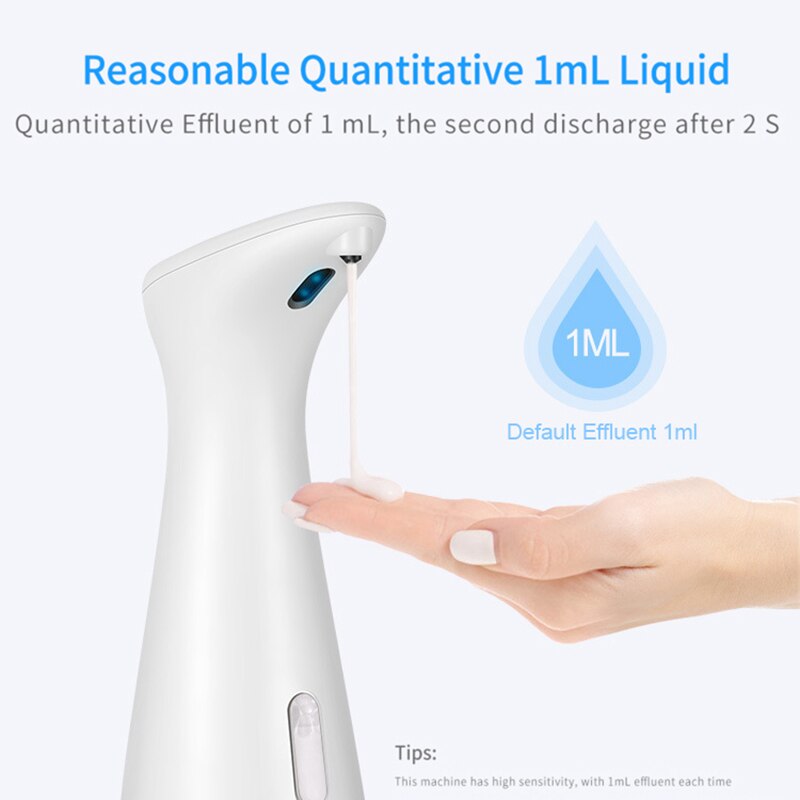 Liquid or Foam Soap Dispenser Automatic Hand Washing Washer Intelligent Induction Foaming Machine for Kitchen Bathroom Dispenser