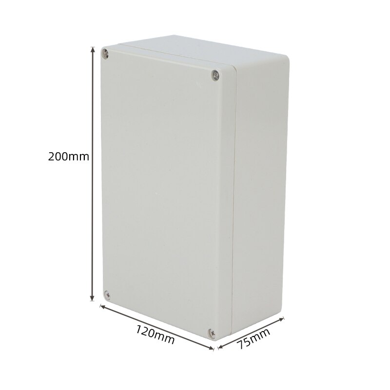 160*110*90mm 200*120*75mm Waterproof Junction Box Electrical Project Box Enclosure Instrument Case Wiring Connection Box IP65: 200x120x75G