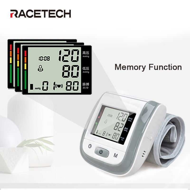 Professionelle Automatische Manschette Tensiometer Tonometer Blutdruck Monitor Haushalts Bp Maschine Für Messung