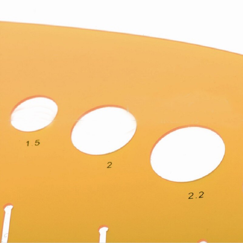 Clothing Armhole Curve Rulers Patchwork Sewing Cutting Arm Hole Ruler Buttonhole Ruler