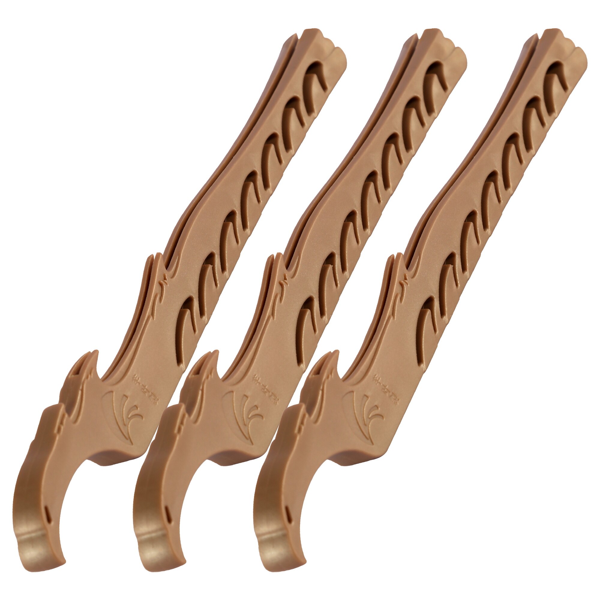 XYJ 3pcs Knife Holder 11.8 Inch Single Knife Storage Blade Protect Eagle Style Plastic Knife Standing Guard Sheath: Default Title
