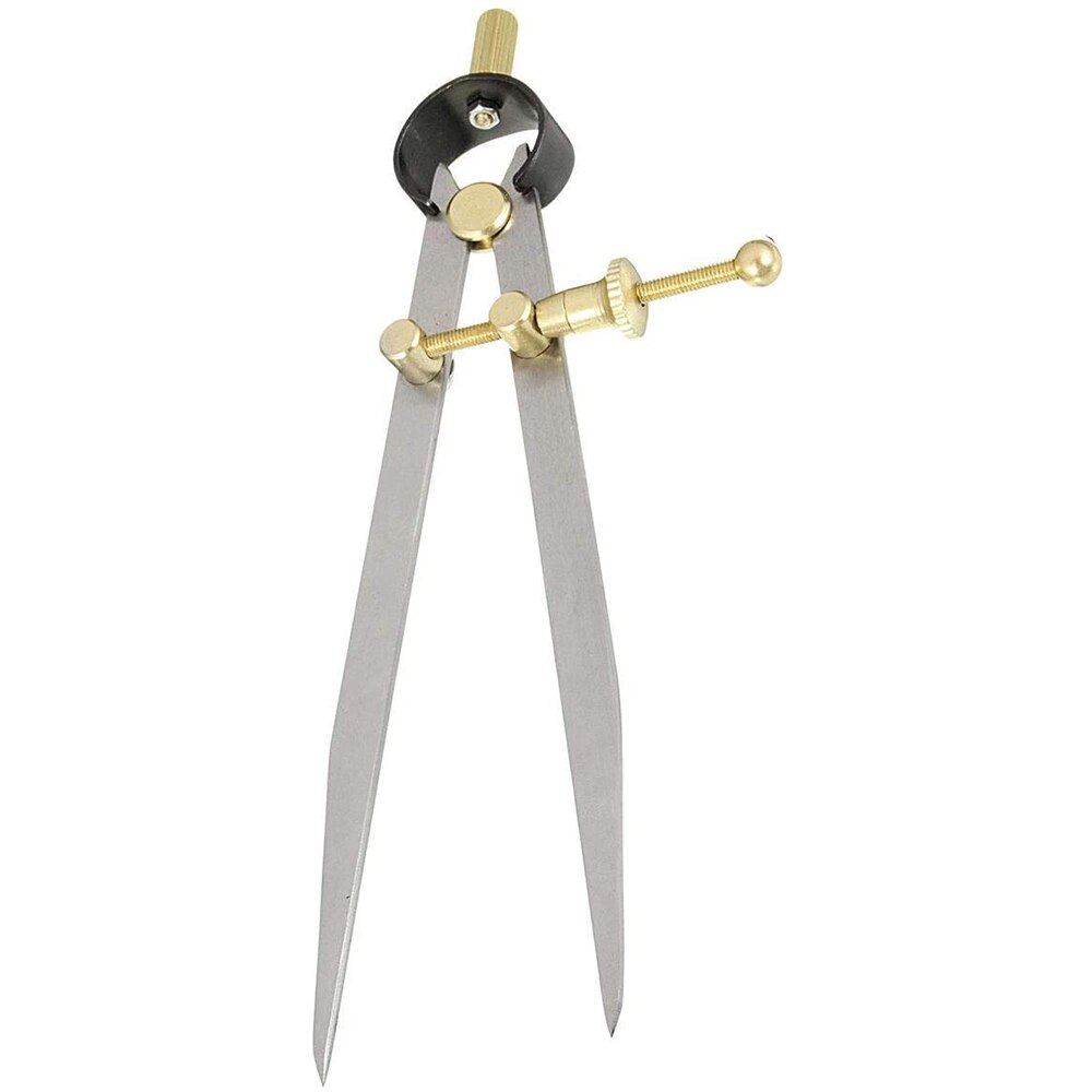 4 "/ 6" DIY Wing Divider Leather Craft Rotating Scratch Leather Compasses DIY Handmade Sewing Tools