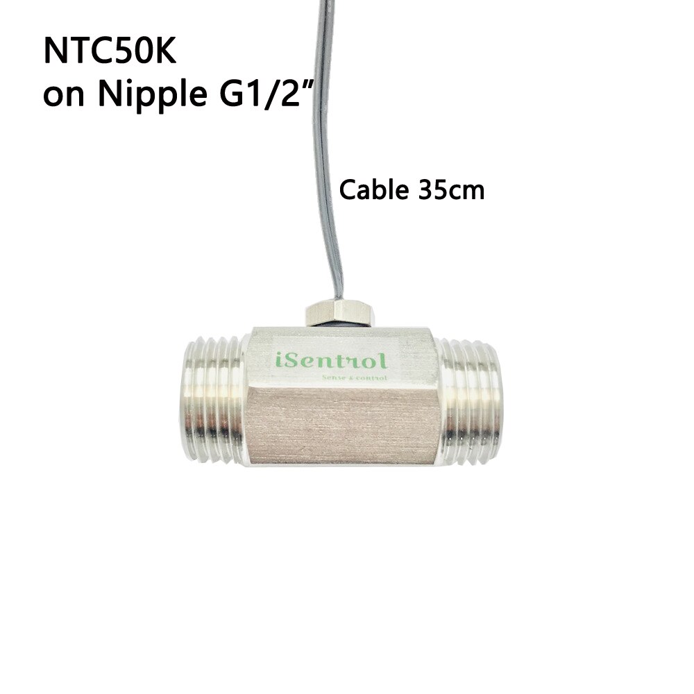 US211M Water Flow Meter Totalizer with SUS304 Stainless Steel USS-HS21TI 1-30L/min Liquid Meter with Temperature rbine Flowmeter