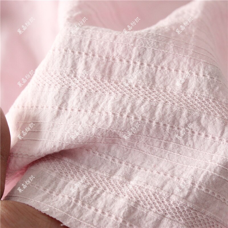 Katoen Stof Puur Katoen Vlakte Gewassen Jacquard Stof Vrouwen Overhemd Rok Stof Kinderkleding Stof: 6