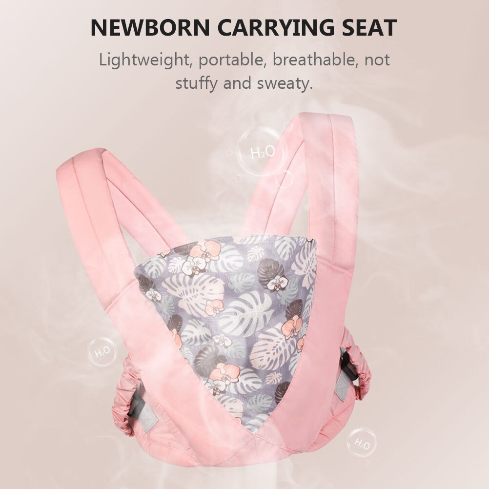 1Pc Baby Carrier Double Shoulder Infant Sling Hip Seat Double-Shoulder Sling