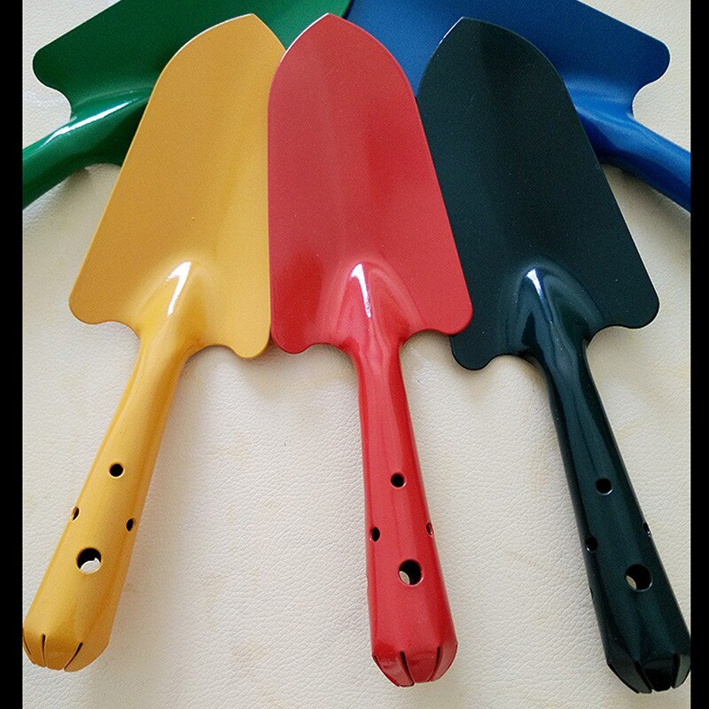 Wooden Handle Small Flower Shovel Garden Tool Simple Iron Tool Durable Garden Shovel Tool