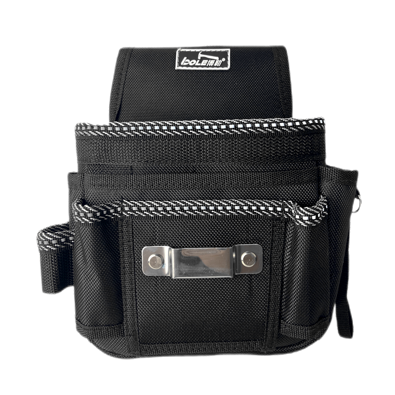 BOLE-Bolsa de herramientas de electricista , bolsa de almacenamiento para tornillos, clavos, brocas, soporte de herramientas de reparación manual, bolsas multifunción